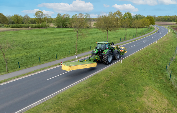 EasyCut R 360 and R 400: Tractor attachment and suspension