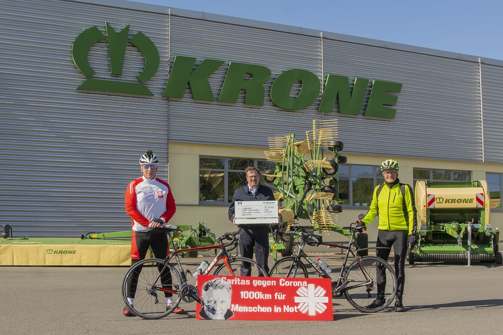 ticket modder zitten Krone ondersteunt fietstocht voor het goede doel met 10.000 euro